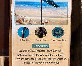 New Lighted Umbrella