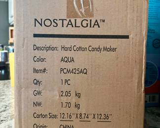 New Nostalgia Cotton Candy Machine (Stock Photo in photos)