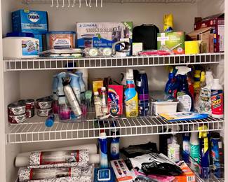 Cleaners, Drawer Liners Etc.