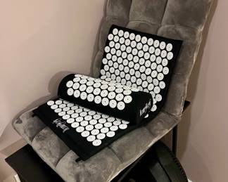 Chair and Acupressure Mat 