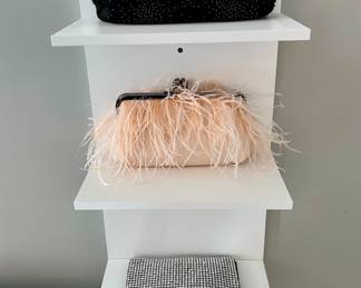 White Shelf and Handbags