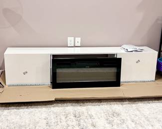 NEW Fireplace Console Table