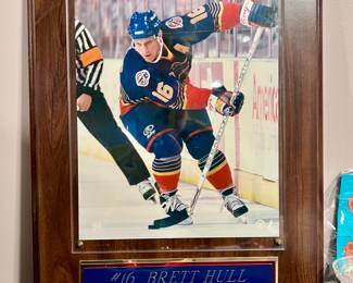 Brett Hull St. Louis Blues Hockey Plaque