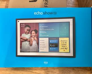 NEW Echo Show Amazon Echo Show 15 | A stunning HD 15.6" smart kitchen TV for home organization with Alexa