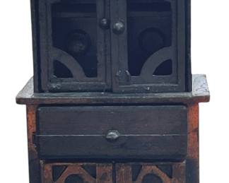 Vintage Die Cast Durham Miniatures Hutch