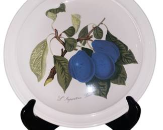 LImperatrice Plum Decor Dish WStand