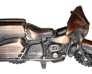 Vintage Metal Motorcycle Pencil Sharpener
