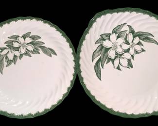 China Dogwood Royal Underglaze Plates