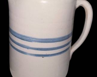 Vintage Stoneware Pottery Pitcher