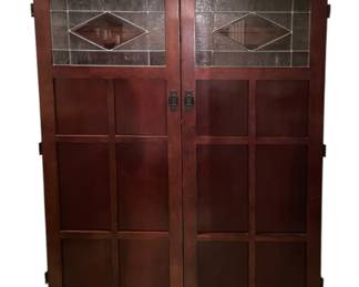 Wood ArmoireCabinet