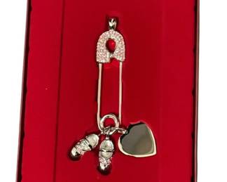 Lenox Baby Jewels Holiday Girl Ornament