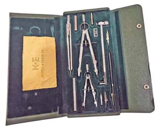 Vintage Keuffel Esser Drafting Set