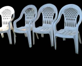 White Lawn Chairs