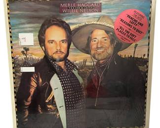 Poncho Lefty Merle Willie Vinyl