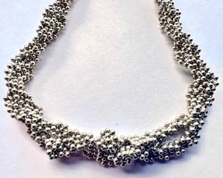 3 Vintage Necklaces: Sterling Silver Beads With Pearls, Sterling Silver Beads & Pearls
Lot #: 18