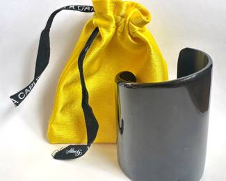 Angela Caputi 1980s Vintage Large Cuff Bracelet In Original Bag
Lot #: 26