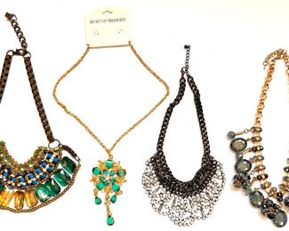 4 New Necklaces, 1 By Pam Hiran
Lot #: 87