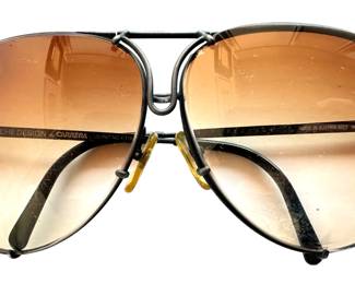 Porsche Design By Carrera 5623 96 Black Aviator Sunglasses With Case & 4 Extra Lenses
Lot #: 42