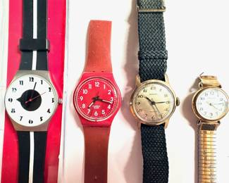 4 Watches: Metropolitain Museum Of Art Rohde, Swatch, Tourneau & Rensen
Lot #: 35
