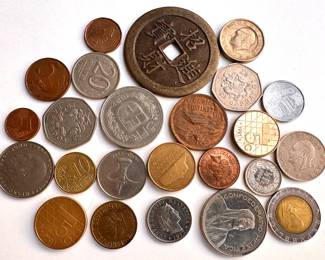 24 Vintage International Coins
Lot #: 146