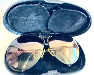 Porsche Design By Carrera 5623 96 Black Aviator Sunglasses With Case & 4 Extra Lenses
Lot #: 42