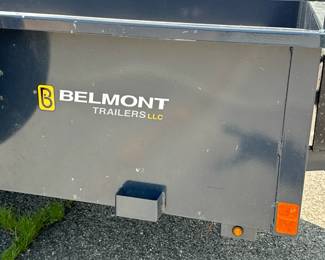 BELMONT 6 x 12 UTILITY / LANDSCAPING TRAILER | 6x12 UT612SS single axle utility trailer with metal gate/ ramp, near new condition with spare wheel and tire, front lock box! New MSRP $3,800