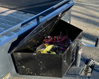 BELMONT 6 x 12 UTILITY / LANDSCAPING TRAILER | 6x12 UT612SS single axle utility trailer with metal gate/ ramp, near new condition with spare wheel and tire, front lock box! New MSRP $3,800