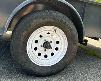 BELMONT 6 x 12 UTILITY / LANDSCAPING TRAILER | 6x12 UT612SS single axle utility trailer with metal gate/ ramp, near new condition with spare wheel and tire, front lock box! New MSRP $3,800