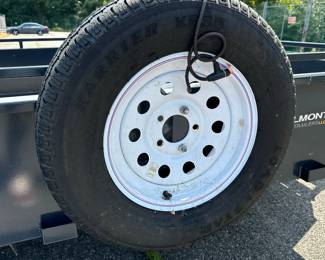 BELMONT 6 x 12 UTILITY / LANDSCAPING TRAILER | 6x12 UT612SS single axle utility trailer with metal gate/ ramp, near new condition with spare wheel and tire, front lock box! New MSRP $3,800