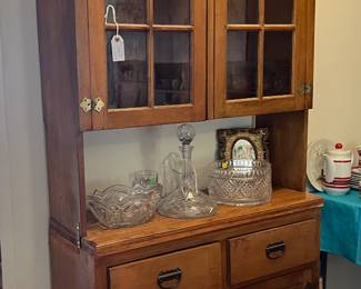 Glass Top Cabinet