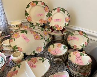 DESERT ROSE: Large Collection - can be sold as a set or separately (priced separately totals $1240 - taking offers),