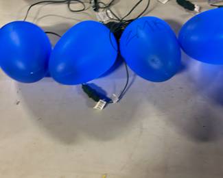 Blue blow mold lights
