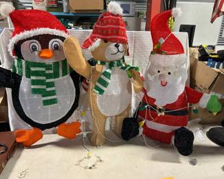 Christmas Lawn Light ups