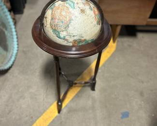 Globe on stand