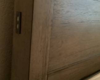 Charging ports on both sides of headboard