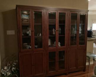 Very nice curio/china cabinet still available