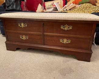 Lane Cedar Chest with tags