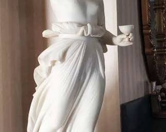 Tall marble figure