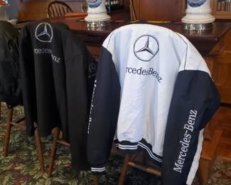 Ferrari and Mercedes Coats (3 shown)
