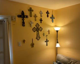 A WALL OF CROSSES