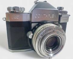 Zeiss Ikon Contaflex 35mm Film CameraZeiss Tessar f2.8 50mm, SN: L 73026
