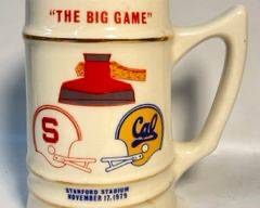 1979 THE BIG GAME Stanford vs California Collectible Stein Mug
