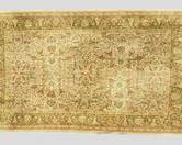 Large Vintage Indian Hand Knotted Wool Rug
