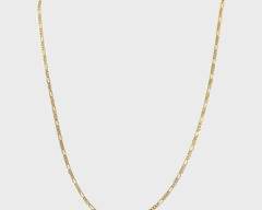 Fine Italian 14K Yellow Gold Link Chain Necklace 20
