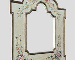 Charming Hand Floral Wall Mirror
