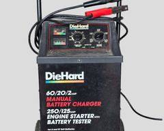 DIEHARD 60/20/2 AMP Battery Charge Tester and Engine Starter
