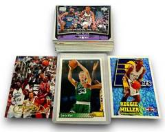 Vintage Collection of 1990s Upper Deck, Fleer and NBA Hoops Basketball Trading Cards view our upcoming sports auction www.ararityauctions.com
