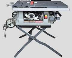 CRAFTSMAN 15 AMP Motor 10 inch Portable Table Saw

