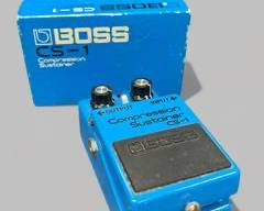Vintage 90s BOSS CS-1 Compression Sustainer
