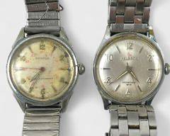 Benrus Shock Absorber & Helbros Invincible Mechanical Wristwatches
